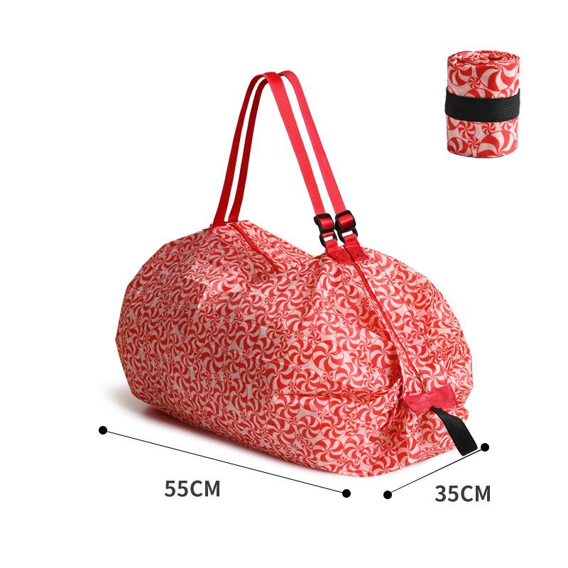 Portable Foldable Eco-Friendly Large Shoulder Shopping Bag
