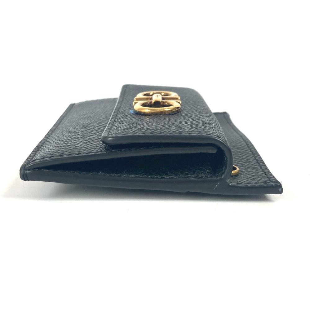 Salvatore Ferragamo Wallet Pouch Gancini logo card coin purse Card Case