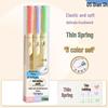 DianShi Soft Tip Brush Pen - Ideal for Students, Journals, Watercolor, Calligraphy & Art (DS-827)