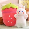 Rabbit Stuffed Animal Plush Carrot Strawberry Toys Decoration Gift Children