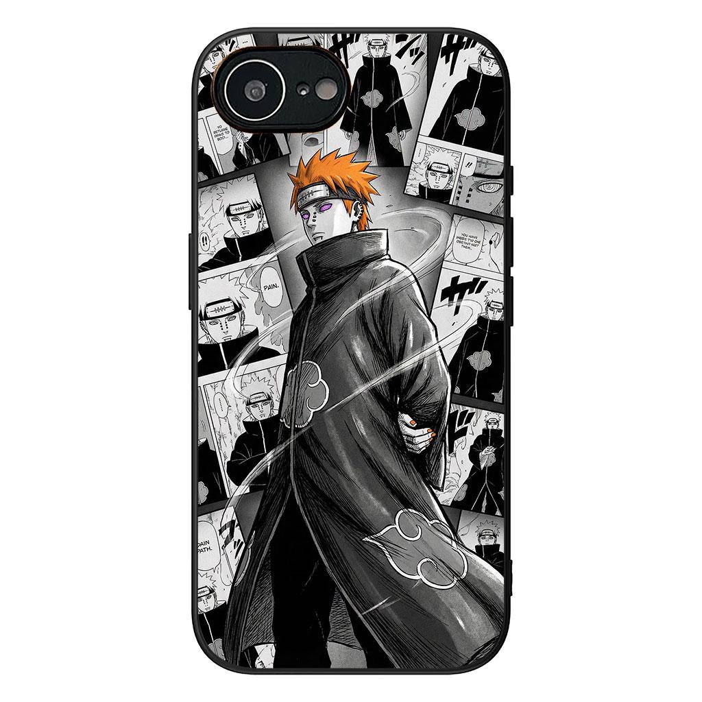 Cover for Apple iPhone 17 16 11 Pro XS Max XR 6 7 8 Plus 16E SE 2020 Air 5 SE2 Phone Case Pain Itachi Narutos Uchiha Sasuke