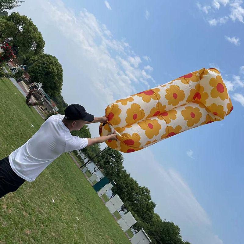 Portable Inflatable Sofa & Air Bed – Outdoor Recliner with Pillow