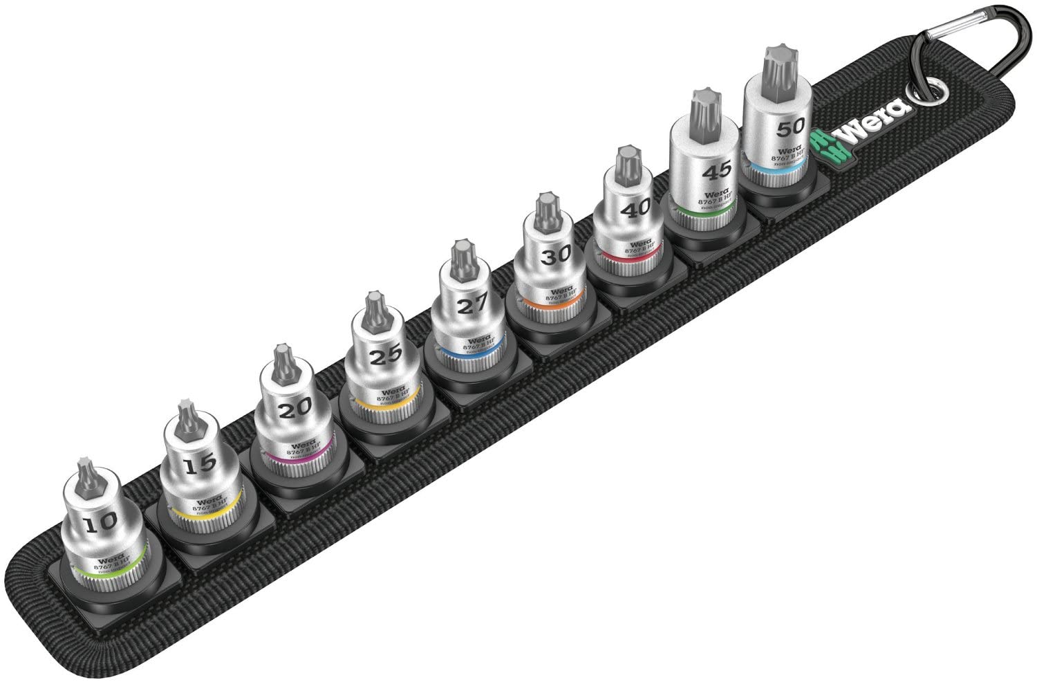 

Wera 05003972001 Zyklop Bit Socket Set Belt B 3 Torx HF 10 Pieces Japanese Import 9.5mm [Regular Product]