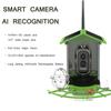 Bird Feeder Camera 4MP 2K HD Bird Video Capture WiFi Solar Powered Camera Battery with Solar Panel, Instant Alerts, Birdwatching