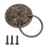 Antique Door Knocker Corrosion Resistant Retro Head of Beast Bronze Antique Door Pull Rings for Cabinets Wooden Boxes