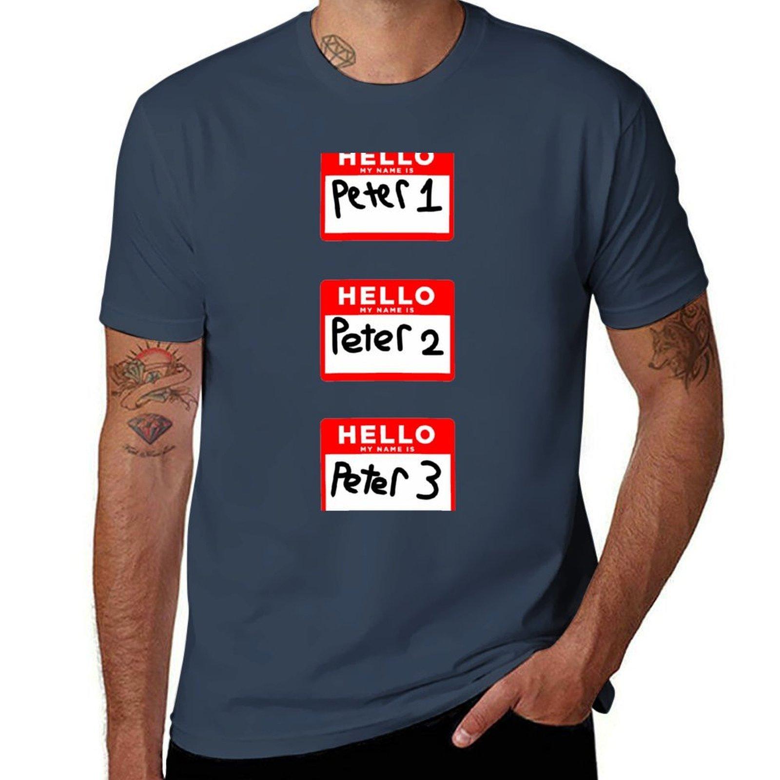 My Name Is Peter (1 2 3) TShirt Mechanic Work Tee Shirt S
