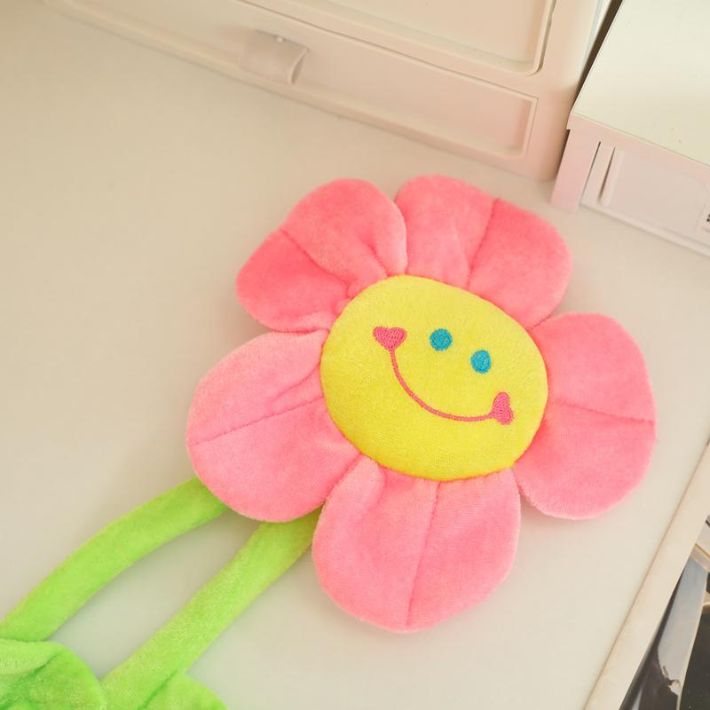 Cartoon Simulation Bread Plush Toy Sun Flower Rose Plant Home Decor PP Cotton Soft Toys for Children