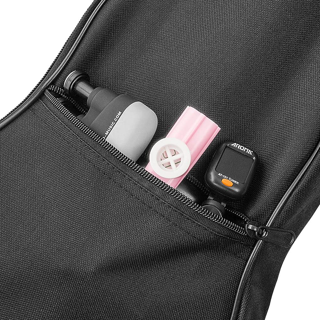 Lightweight, Durable, Waterproof Nylon Ukulele Bag with Cushioned Soft Case. Perfect for Storing and Transporting Your Guitar. 2-way Carrying Bag,
