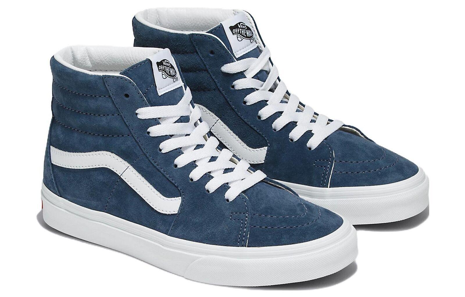 VANS Sk8-Hi Pig Suede - Vintage Indigo - VN0007NSAHU 38