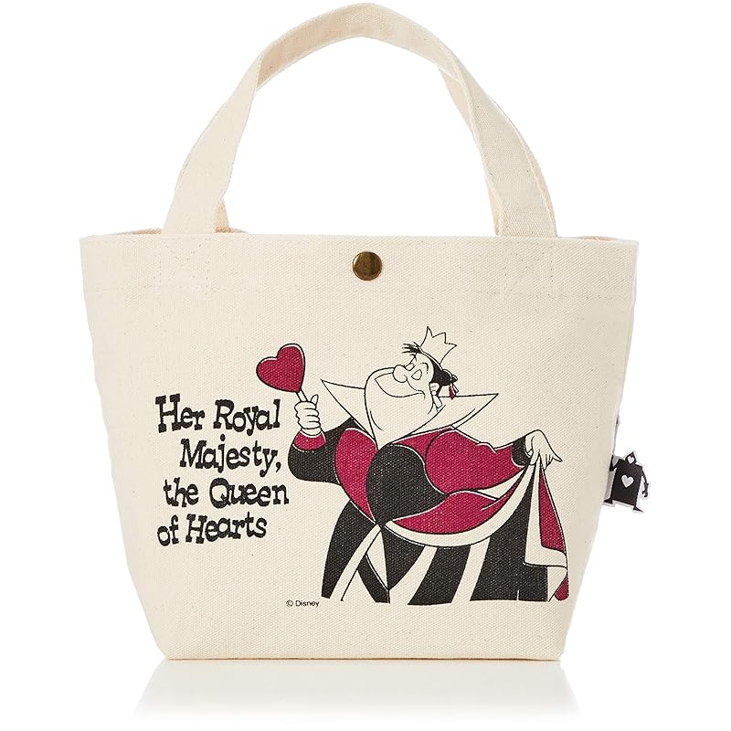 

[Hapitas] canvas mini tote bag canvas bag lunch bag disney Disney ladies DN21.Disney Queen of Hearts