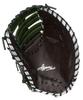 Rawlings Baseball Softball Glove HYPER TECH COLOR SYNC GR6FHTCM535 First Baseman Chocolate/ML Green 11.75 Inches Left-Handed (Worn On Right Hand)