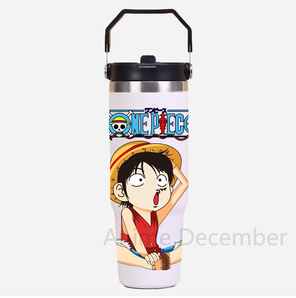 

30 унций Аниме Американский Простой Однотонный Термос из Нержавеющей Стали Портативный Автомобильный для Ношения Воды Кружка Термоизоляция Холодный Лед Кружка