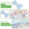 Almohada de espuma viscoelástica para dormir, cojín de espuma para rodillas, almohada de apoyo para piernas, almohada para rodillas, soporte para piernas, para embarazadas
