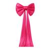Wedding Bow Decoration Soft Lightweight Bow Extra Velvet Reusable Christmas Bow Tree Topper Holiday Ribbon Decoration