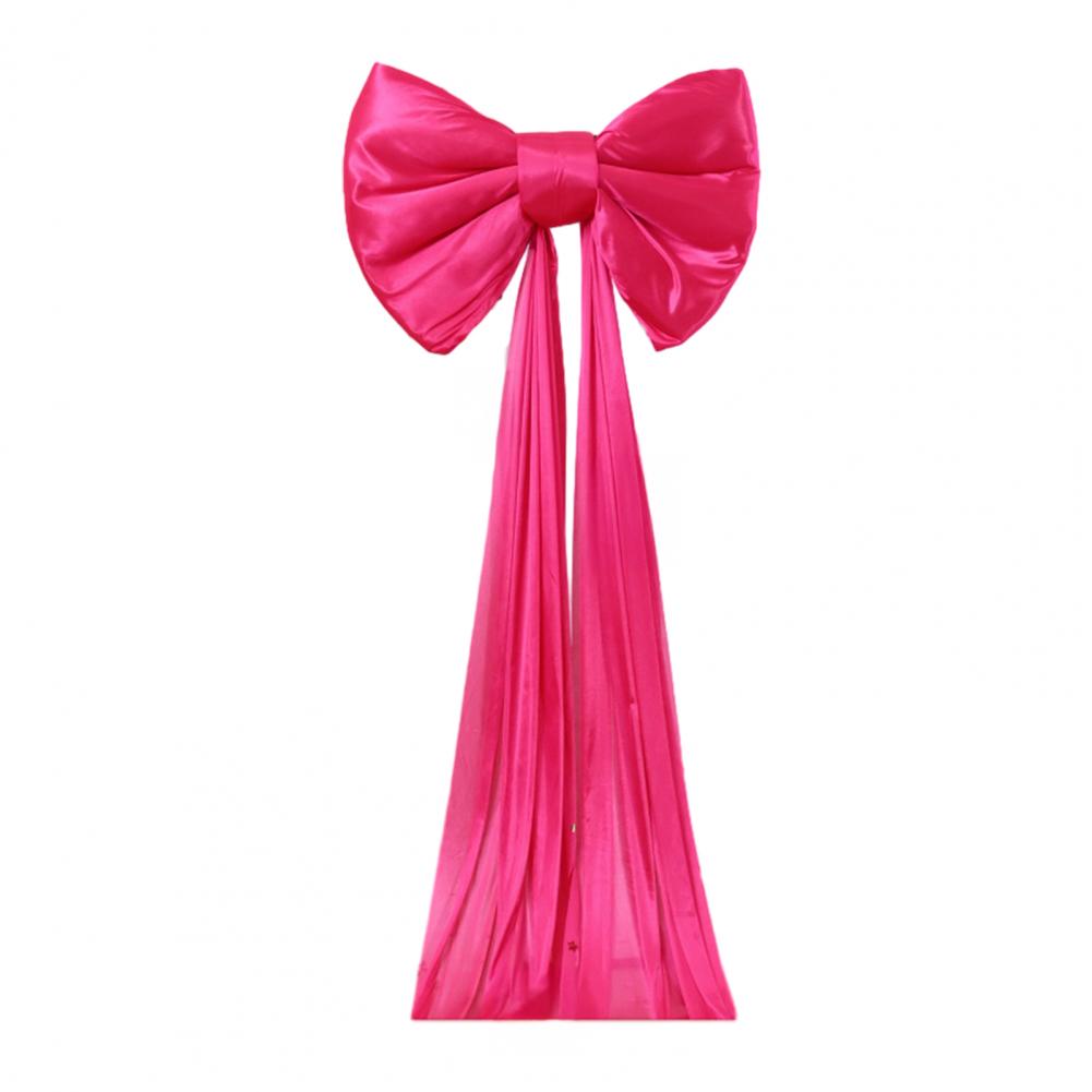 Wedding Bow Decoration Soft Lightweight Bow Extra Velvet Reusable Christmas Bow Tree Topper Holiday Ribbon Decoration