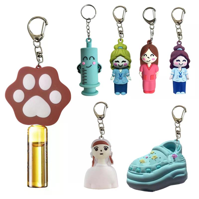 Shaped Ampoule Bottle Opener Keychain Rubber Cutter Aid Medication Vial Breaker Tool For Home Nurses And Doctors