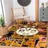 Borussia Dortmund Personalized Text Carpet Design for Entryway Study Room Game Room Hallway Anti-slip Rug Anime Office Decor Spiritual Gift