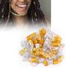 90pcs Hair Braid Rings Dreadlock Three Ply Hair Clips Loops Decoration for Women & Girls
