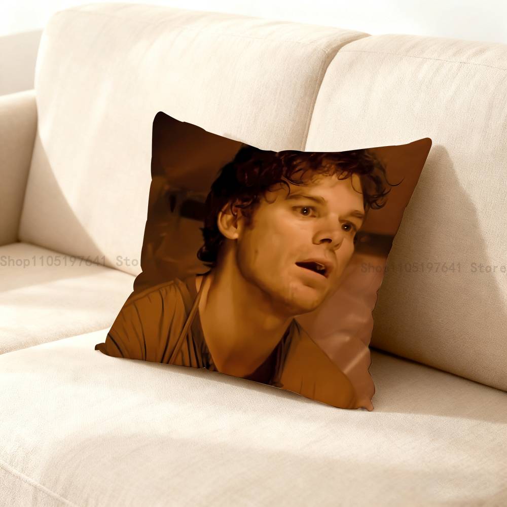 D-Dexter Morgan Kissenbezug Kissenhülle Heimdeko Geburtstagsgeschenk Kissenhülle