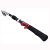 SOUGAYILANG Spinning Fishing Rod 1.65m Red Portable Travel Carbon Fishing Pole(without Fishing Reel)