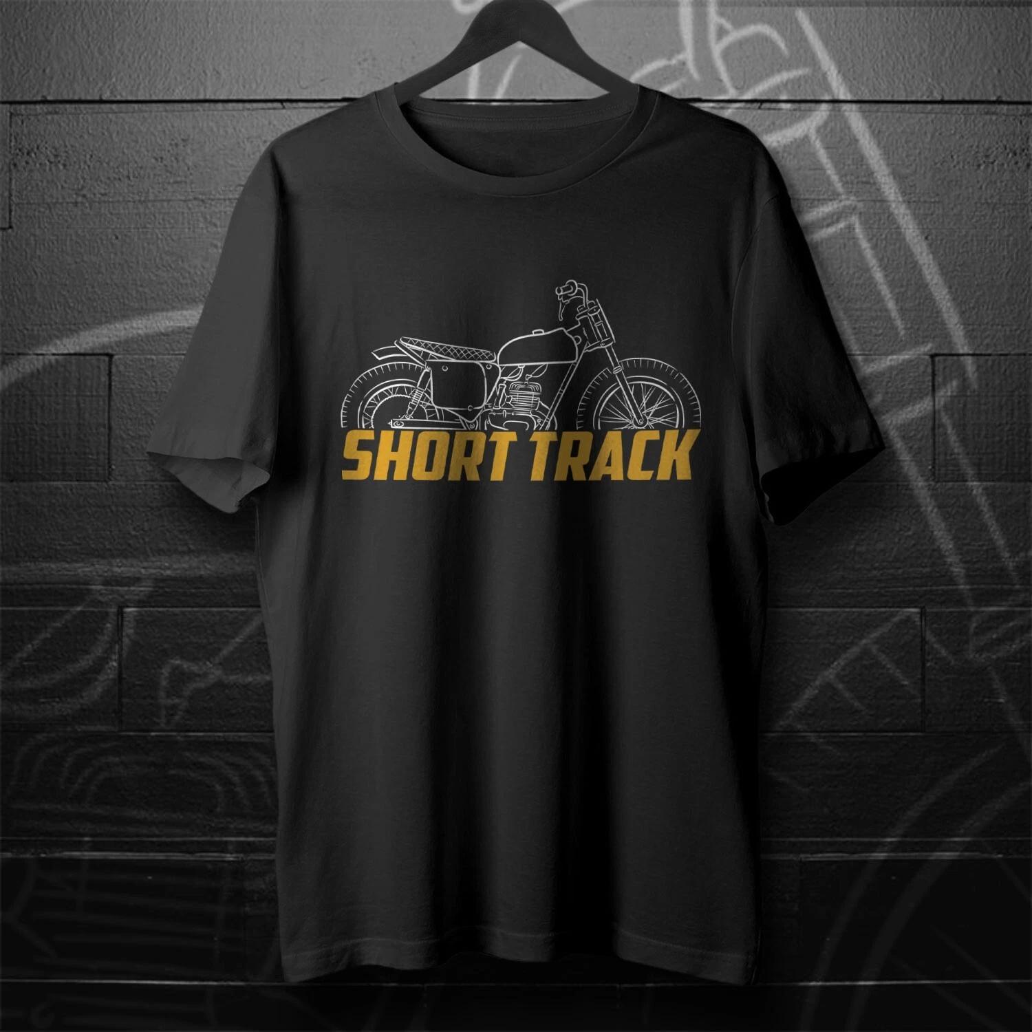 

Black men s and women s T-shirt For OSSA DMR Short Track 1971- Motorcycle XXL