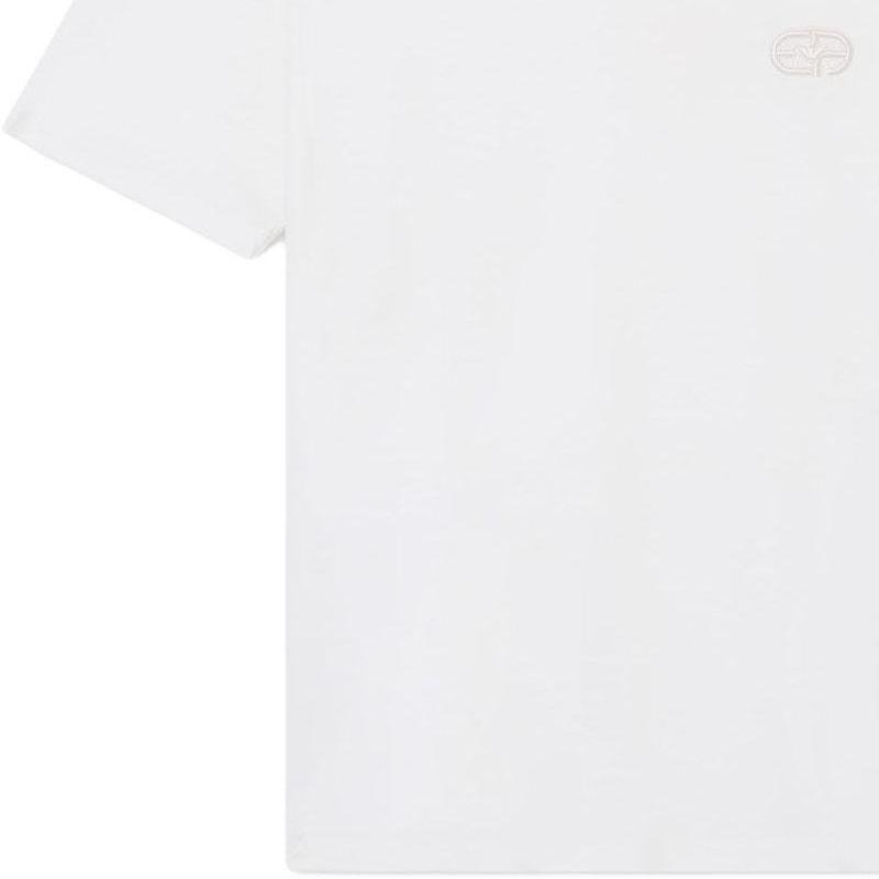 Emporio Armani Short Sleeve Plain Knit Crew Neck T-Shirt Men tops EM004585-AF10017-U0003