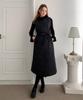 Baseukala [Set] Winter Dress+Jacket+Hood Quilted 3-Piece Black