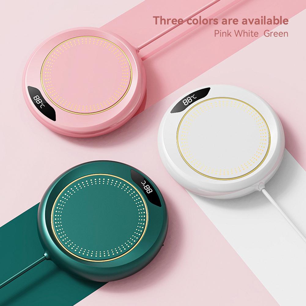 Thermostatischer Heizuntersetzer, Tassenwärmer, 3-Gang-Becherwärmer, 75 °C, Heißteebereiter, elektrischer Mini-Induktionsherd, Kaffee-Heizkissen