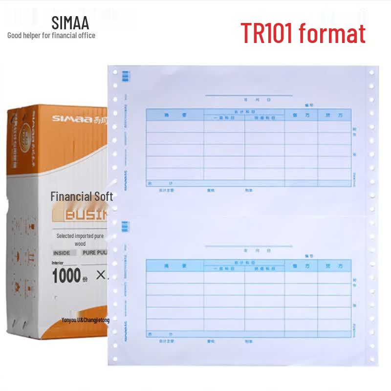 SIMAA R101 Dot Matrix Accounting Voucher Paper