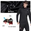 Santic Long Sleeve Cycling Windbreaker Windproof and for Fall and Size L Men's Jersey, Jacket, Cold-Resistant Winter, Black,
