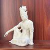 Sitting Meditation Guan Yin Buddha  Decorative Statue Buddhist Figures Home Living Room Office Wealth Luck Feng Shui Decor