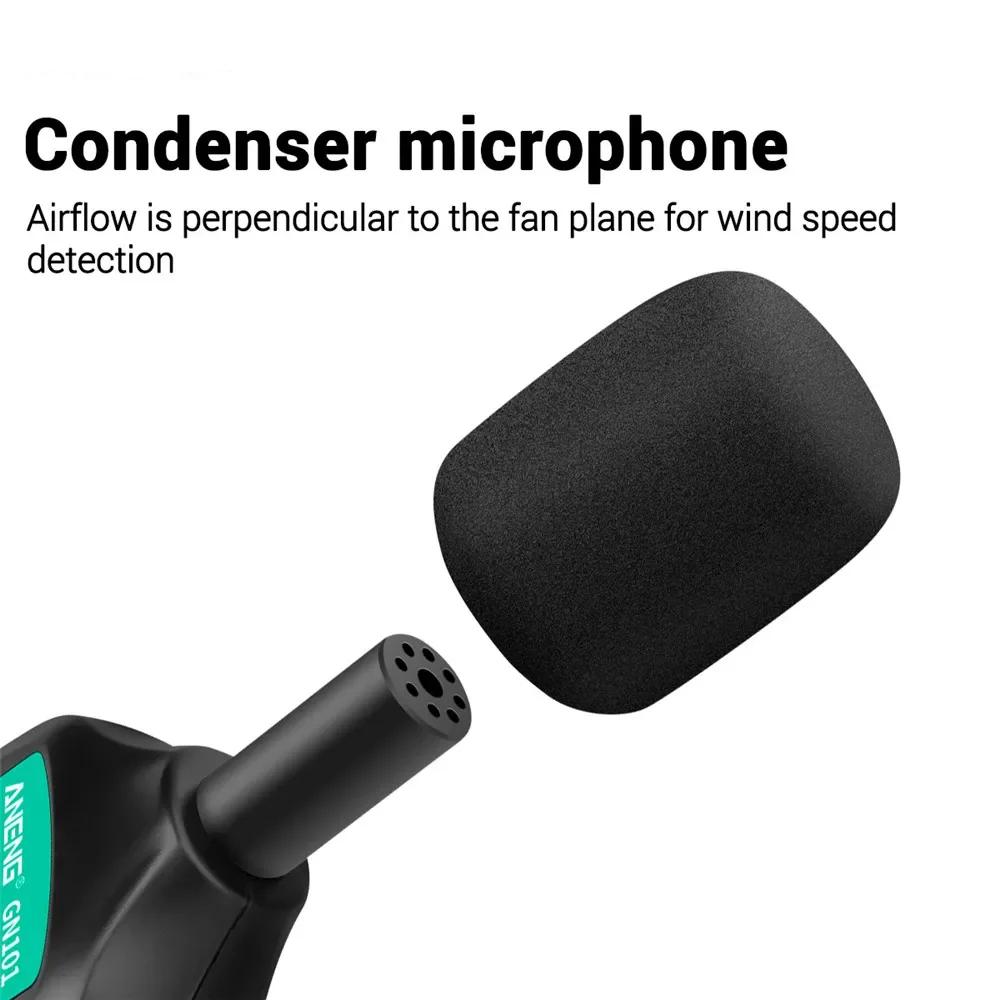 GN101 Digital Noise Meter Measurement 35-135 Db Intelligent Sound Level Meter Decibel Monitor Logger  Diagnostic-Tool