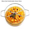 Stainless Steel Cake Cutter Slicer Pastry Portion Marker Pizza Pie Divider Even 4-10 Slices Cake Portioner Baking Tools Kitchen