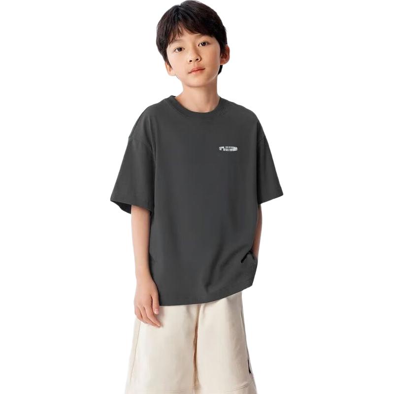 Balabala Boys  Casual Printed Short Sleeve T-Shirt 120