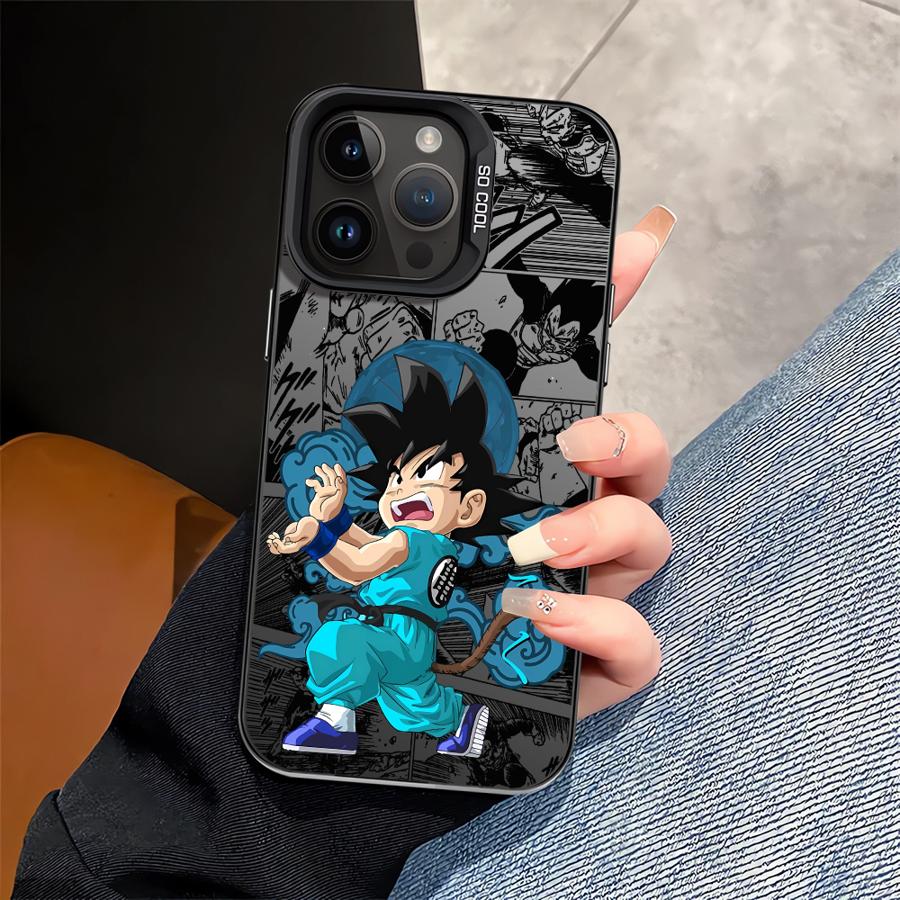 

Милый чехол для телефона с изображением аниме Dragon Ball для iPhone 17 Pro Max 16 12 Pro 14 Plus 15 13 Air 11 iPhone 15 Pro