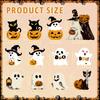 12PCS Paper Halloween Cute Ghost Pendant