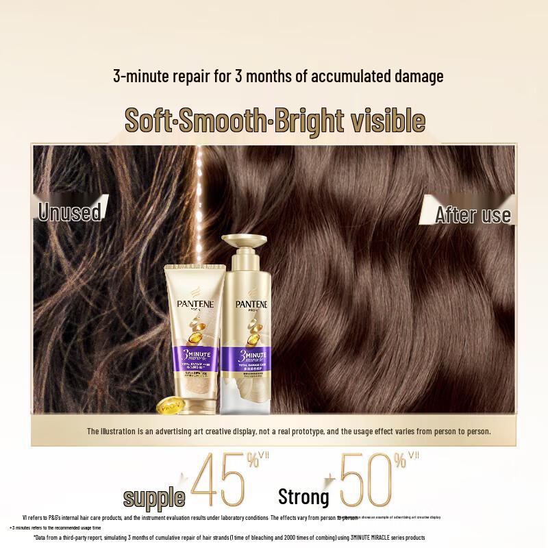 Pantene 3-Minute Multi-Effect Damage Repair Travel Hair Care Set