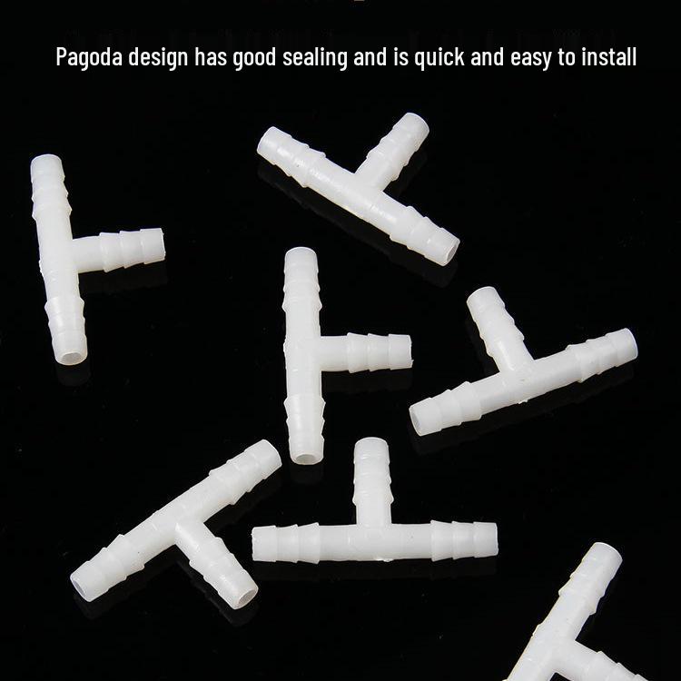 Kunststoffverschraubungen: T-Stück, Winkelstück, Gerade, Reduzierstück, Schlauchverbinder, T-Stück, L-Stück, 1-teilig