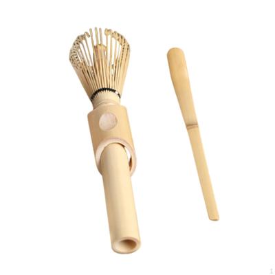 Tevisp Matcha Bambu Handgjord Tillverkningsverktyg Redskap Traditionell Långt Handtag för