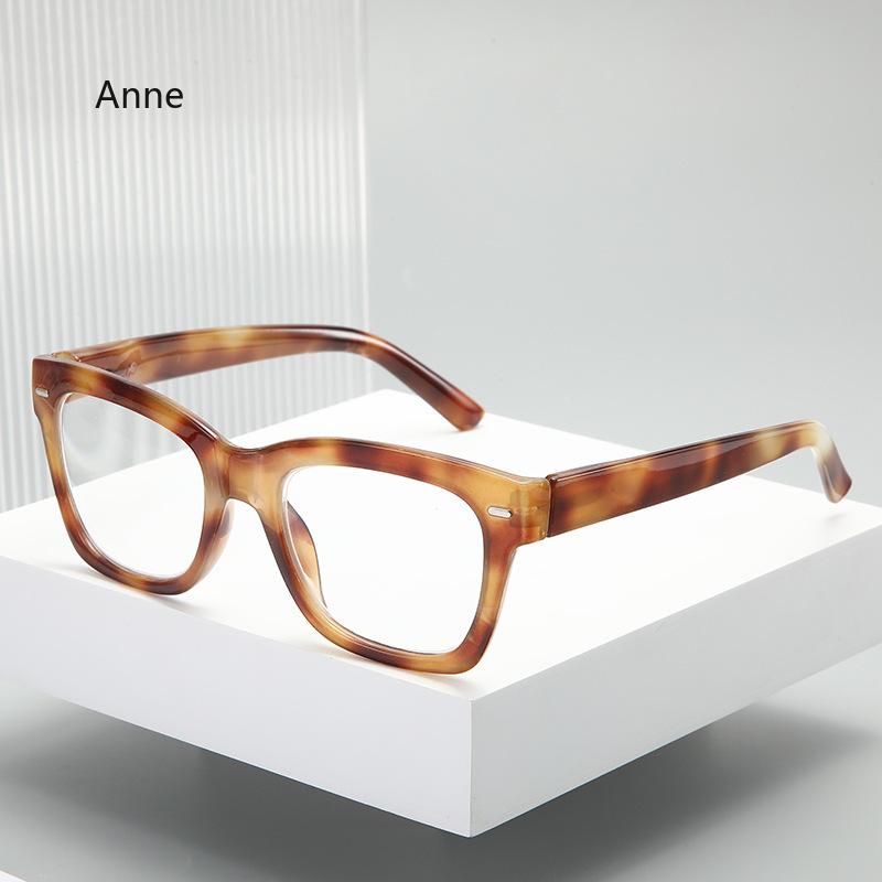 Vintage Ultralight Reading Glasses Men Women Square Glasses Frames for Read Female Black Blue Eyeglasses Glasses Frame +100 150