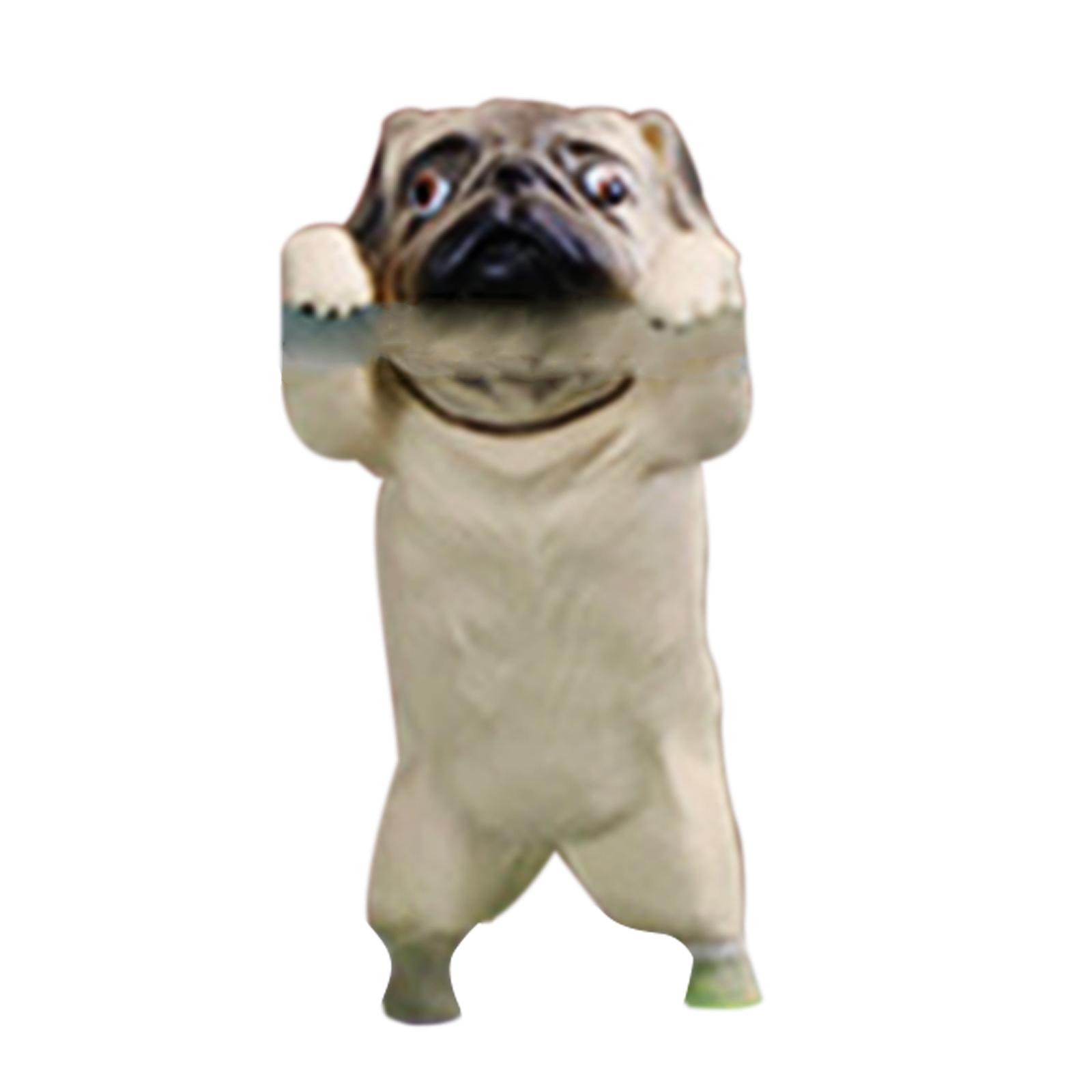 

Украшения для аквариума с животными, миниатюрные фигурки щенков, украшения из безопасного материала для маленьких и средних аквариумов с рыбками 3