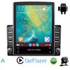 Car Radio Carplay Auto Android 13 Multimedia Video Player GPS Stereo Double Din Car Stereo with 12LED Rearview