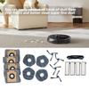 17PCS Set Robot Vacuum Cleaner Brush Kit Vacuum Cleaner Replacement Filter Brush Set for X10 PRO