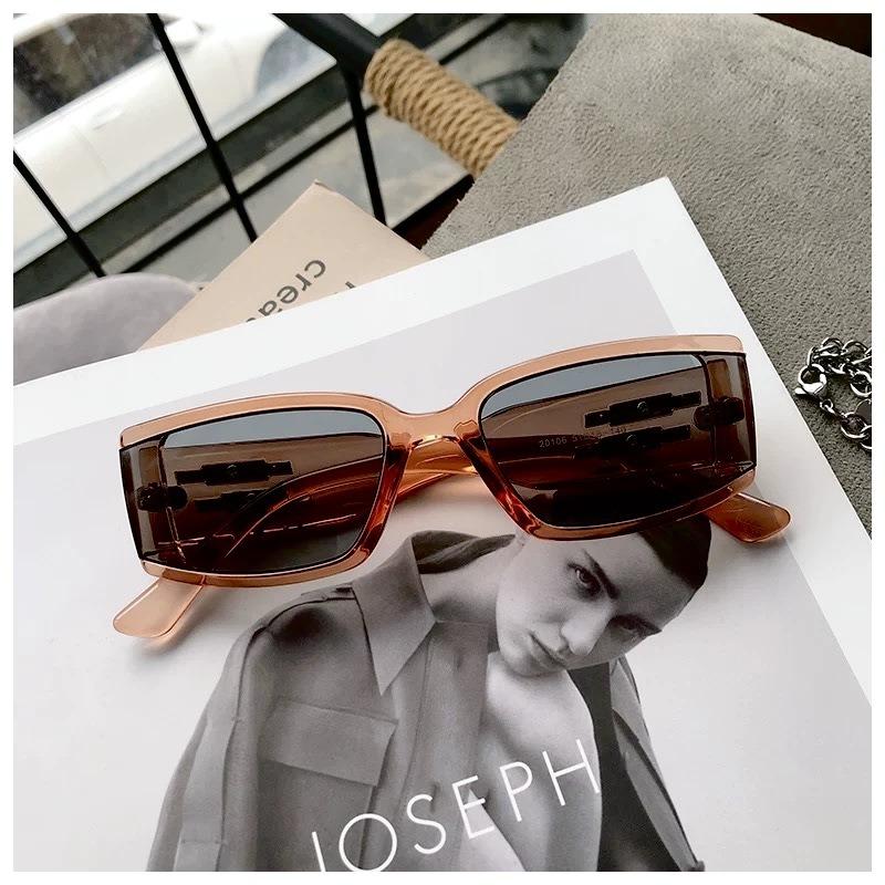 Fashion Small Square Frame Sunglasses Women Summer Sun Glasses Vintage Punk Rectangle Shades Uv400 Eyewear