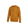 Adidas Sweatshirts Men's Wheat Brown Crew Neck Moderate Regular HE9902
