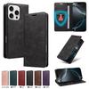 iPhone 18 Pro Max Cowhide Grain Magnetic Wallet Case - 18 Pro Business Protection