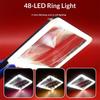 Lighted Magnifier with 3 Mode Lighting System Large Viewing Area Ideal for Elderly Reading Books and Low Visibilities