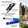 Outdoor Portable Auminum Alloy Telescopic Nordic Walking Pole 250G Ultralight Walking Trekking Pole Hiking Walking Stick
