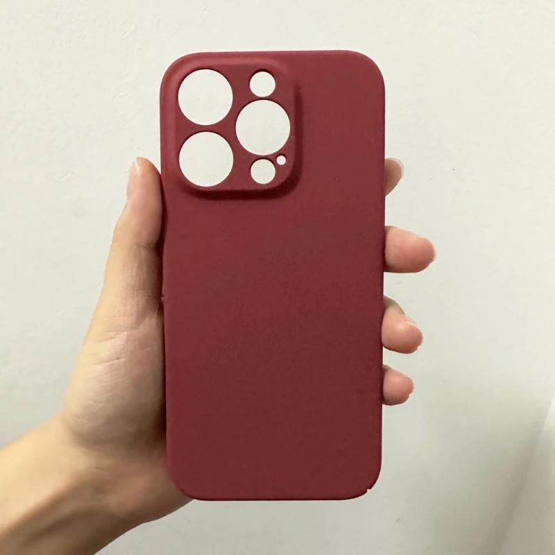 

Для iPhone 17 Pro Max 17 Air Матовый Песчаник Жесткий Поликарбонатный Чехол для iPhone 16E 15 14 13 12 Матовый Бампер Ударопрочный Чехол Ультратонкий For iphone 17pro
