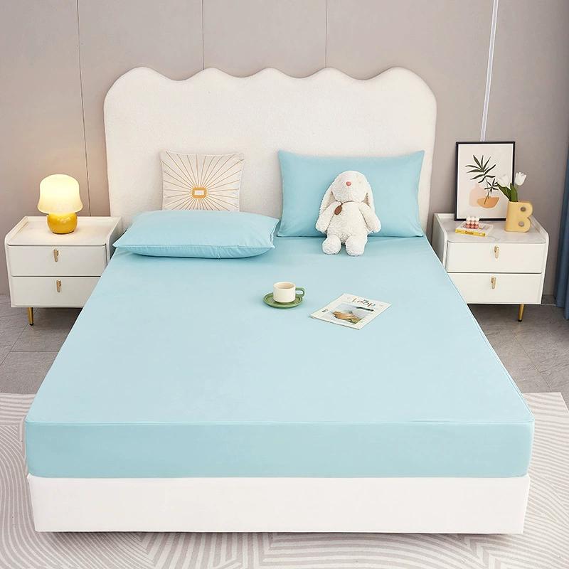 Waterproof Mattress Cover with Zipper 6-Sides All Inclusive Mattress Protector Bed Cover Anti-slip Fitted Bed Sheet Customizable